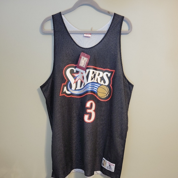Mitchell & Ness Other - Mitchell & Ness Allen Iverson Philadelphia 76er's Jersey XL Hardwood Classics